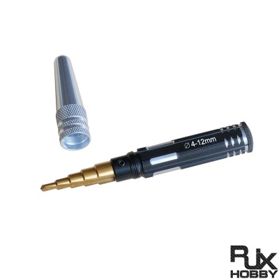 RJX Reamer 4-12mm Titanium Steel Alloy Reaming Tool with Cap 