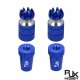 RJX 2 Sets M3 Thread  Transmitter Stick Ends Controller for  Futaba  FrSky Spektrum