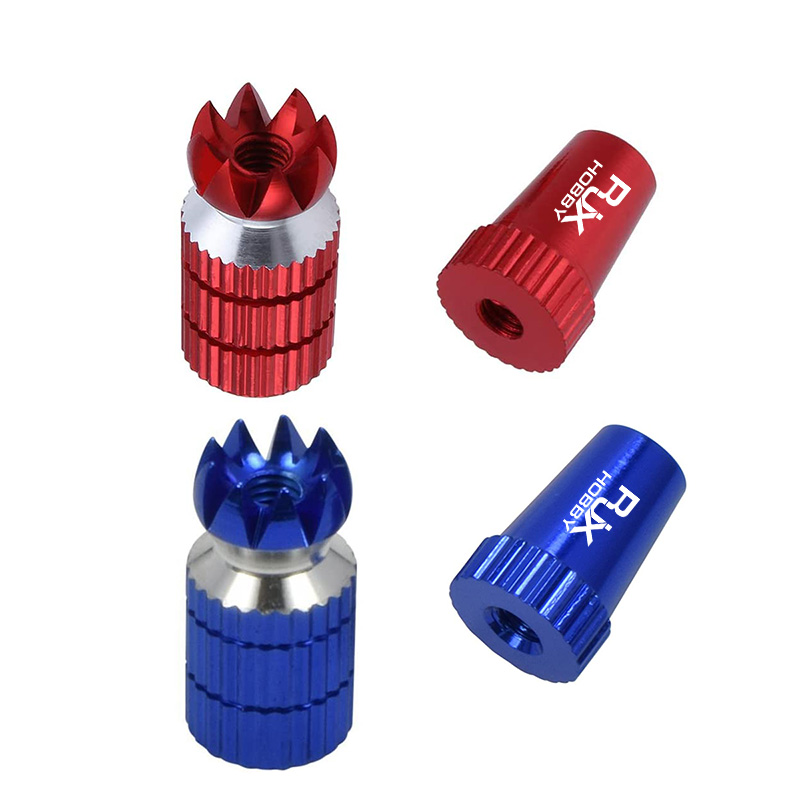 RJX 2 Sets M3 Thread  Transmitter Stick Ends Controller for  Futaba  FrSky Spektrum