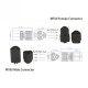 RJX 5 Pair Amass MT60 Three-hole Plug Connector Black Male & Female 