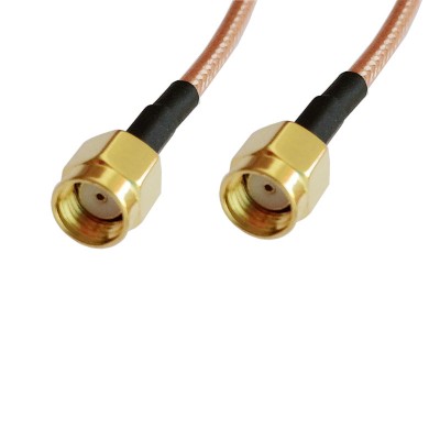 RJX 15cm RP-SMA Male to RP-SMA Male  Coaxial Cable