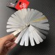 RJX 32PCS Blades Steel Feeler Gauge 0.0015-0.035 inch/ 0.04-0.88mm Dual Marked Metric and Imperial Gap Measuring Tool