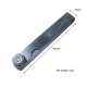 RJX 32PCS Blades Steel Feeler Gauge 0.0015-0.035 inch/ 0.04-0.88mm Dual Marked Metric and Imperial Gap Measuring Tool
