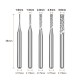 RJX 1.0 1.5 2.0 2.5 3.0mm PCB Engraving Milling Cutter Carbide Bits