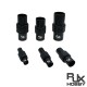 RJXHOBBY 1pcs Folio Clamp for Tube 16mm/ 20mm/ 30mm /35mm/ 40mm/50mm for  FPV System multirotor UAV Drone Spare Parts