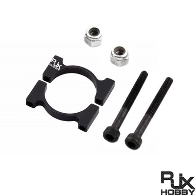 RJX 12/16/20/25mm Pipe clamps for carbon fiber tube/Aluminum tube clips carbon tube clip pipe clamp