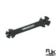  RJXHOBBY 6 in 1 RC Hudy Special Tool Wrench 3/4/5/5.5/7/8MM for Turnbuckles & Nuts