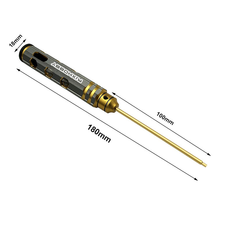 RJX Hex Screw driver Tools 0.9 / 1.27 / 1.5 / 1.65 / 2.0 / 2.5 / 3.0 / 4.0 / 5.0mm for RC Models Car Boat Airplane