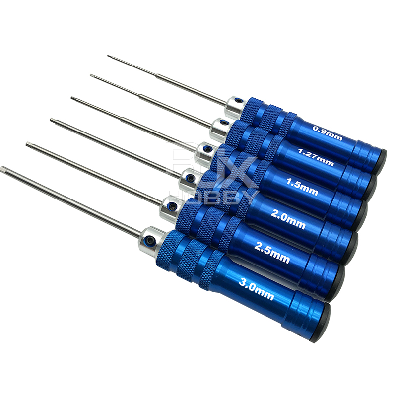 RJX Hex Screw driver Tools 0.9 / 1.27 / 1.5 / 2.0 / 2.5 / 3.0mm for RC Models Car Boat Airplane