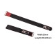 RJXHOBBY 2pcs Kevlar Battery Strap Kevlar Stitching Rubber Grip and Zinc Alloy Seamless Buckle(Width: 20mm Length: 200-400mm)