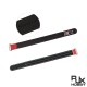 RJXHOBBY 2pcs Kevlar Battery Strap Kevlar Stitching Rubber Grip and Metal Buckle (Width: 20mm Length: 150-400mm)