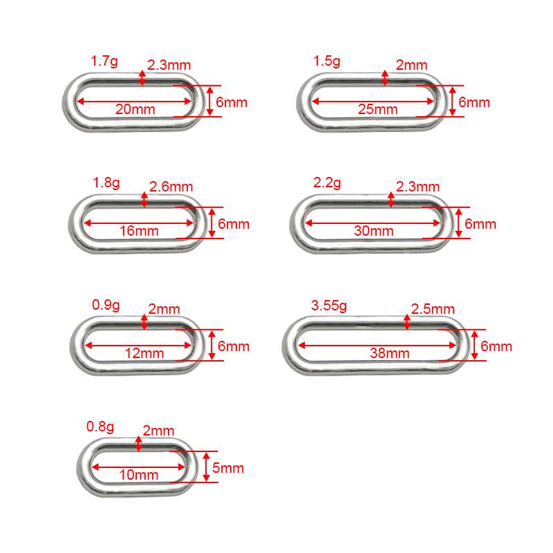 RJX 50pcs Sliver zinc alloy Metal battery strap Buckle