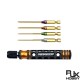 RJX 6.35mm 4 in1 Hex Screwdriver 0.05" 1/16" 5/64" 3/32" for RC Car helicopter FPV