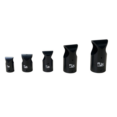 RJX 1pcs 12mm/16mm/20mm/25mm/30mm Aluminum Landing Gear Tee Tripo for Carbon Fiber Tube Agriculture Drone UAV