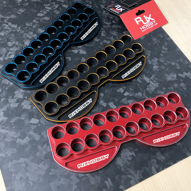 RJXHOBBY 20mm Aluminium alloy Tools Rack Screwdriver Stand Holder for RC Model FPV