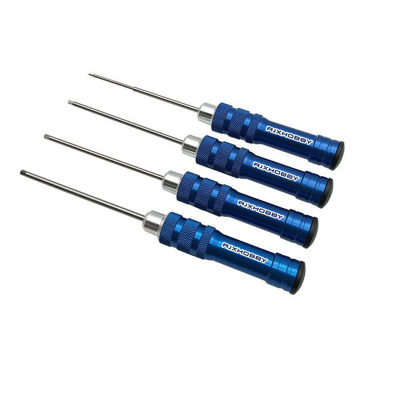 RJX Hex Screw driver Tools Kit 1.5mm / 2.0mm / 2.5mm / 3.0mm for RC Models Car Boat Airplane