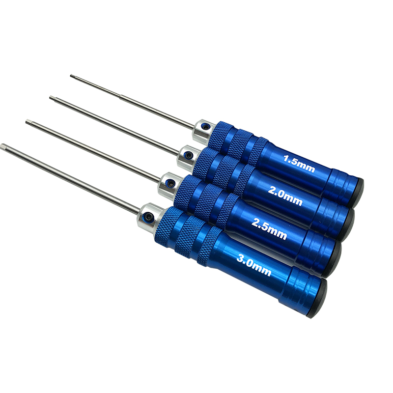 RJX Hex Screw driver Tools Kit 1.5mm / 2.0mm / 2.5mm / 3.0mm for RC Models Car Boat Airplane