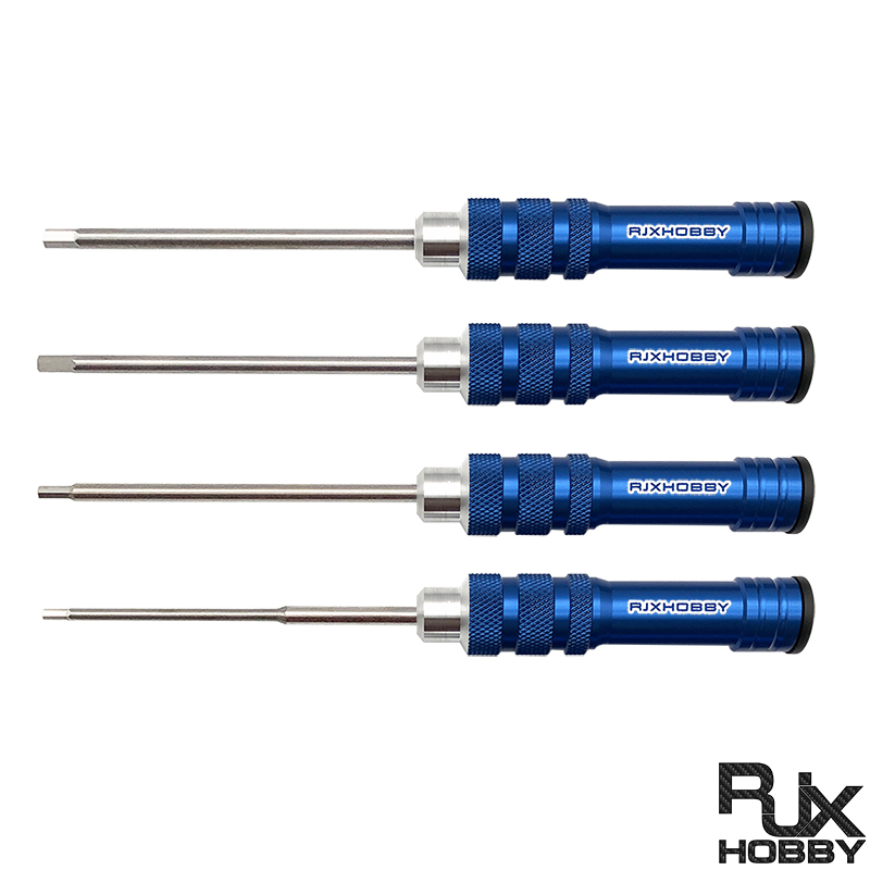 RJX Hex Screw driver Tools Kit 1.5mm / 2.0mm / 2.5mm / 3.0mm for RC Models Car Boat Airplane