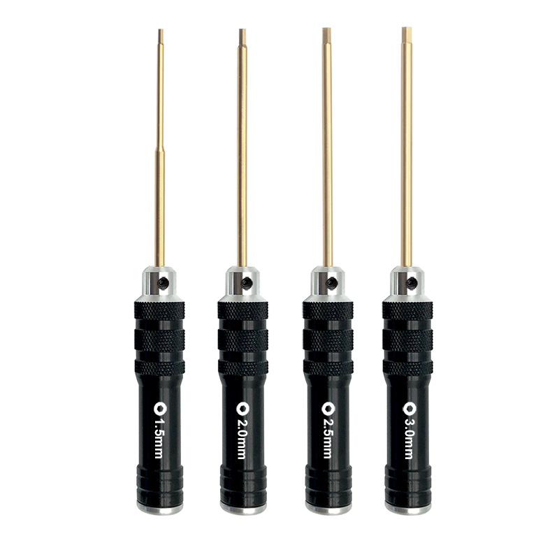 RJX Hex Screw driver Tools Kit 1.5mm / 2.0mm / 2.5mm / 3.0mm for RC Models Car Boat Airplane