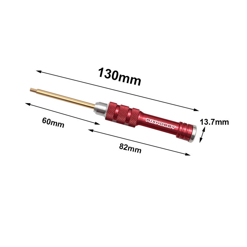 RJX 1.5 2.0 2.5 3.0mm Mini Titanium Alloy Hex Screwdriver for RC FPV