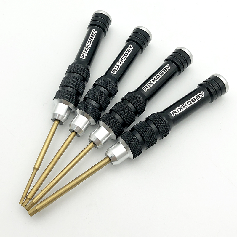 RJX 1.5 2.0 2.5 3.0mm Mini Titanium Alloy Hex Screwdriver for RC FPV