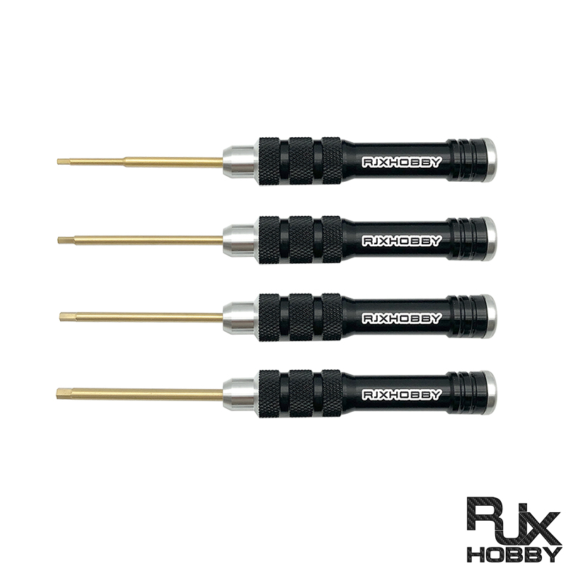 RJX 1.5 2.0 2.5 3.0mm Mini Titanium Alloy Hex Screwdriver for RC FPV