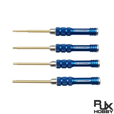 RJX 1.5 2.0 2.5 3.0mm Mini Titanium Alloy Hex Screwdriver for RC FPV
