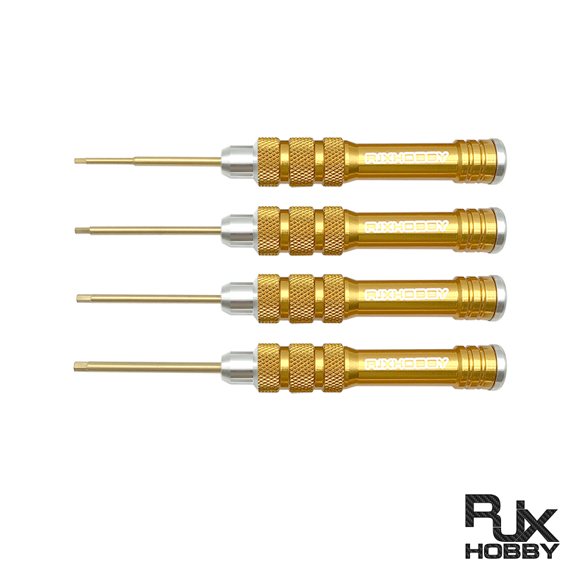 RJX 1.5 2.0 2.5 3.0mm Mini Titanium Alloy Hex Screwdriver for RC FPV