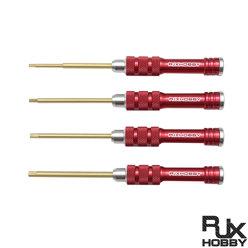 RJX 1.5 2.0 2.5 3.0mm Mini Titanium Alloy Hex Screwdriver for RC FPV