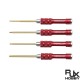RJX 1.5 2.0 2.5 3.0mm Mini Titanium Alloy Hex Screwdriver for RC FPV