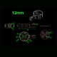 RJX 1PCS 12 / 16 / 20 / 25 / 28mm Motor Mount Seat for UAV Hexacopter Multicopter Agricultural Drone 