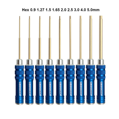RJX Hex Screw driver Tools 0.9 / 1.27 / 1.5 / 1.65 / 2.0 / 2.5 / 3.0 / 4.0 / 5.0mm for RC Models Car Boat Airplane