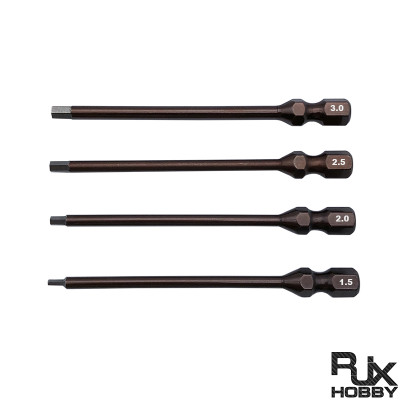 RJX 6.35mm Hex Sets 1.5mm 2.0mm 2.5mm 3.0mm