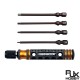 RJX 6.35mm 4 in1 Hex Screwdriver 1.5 2.0 2.5 3.0mm for RC Car helicopter FPV