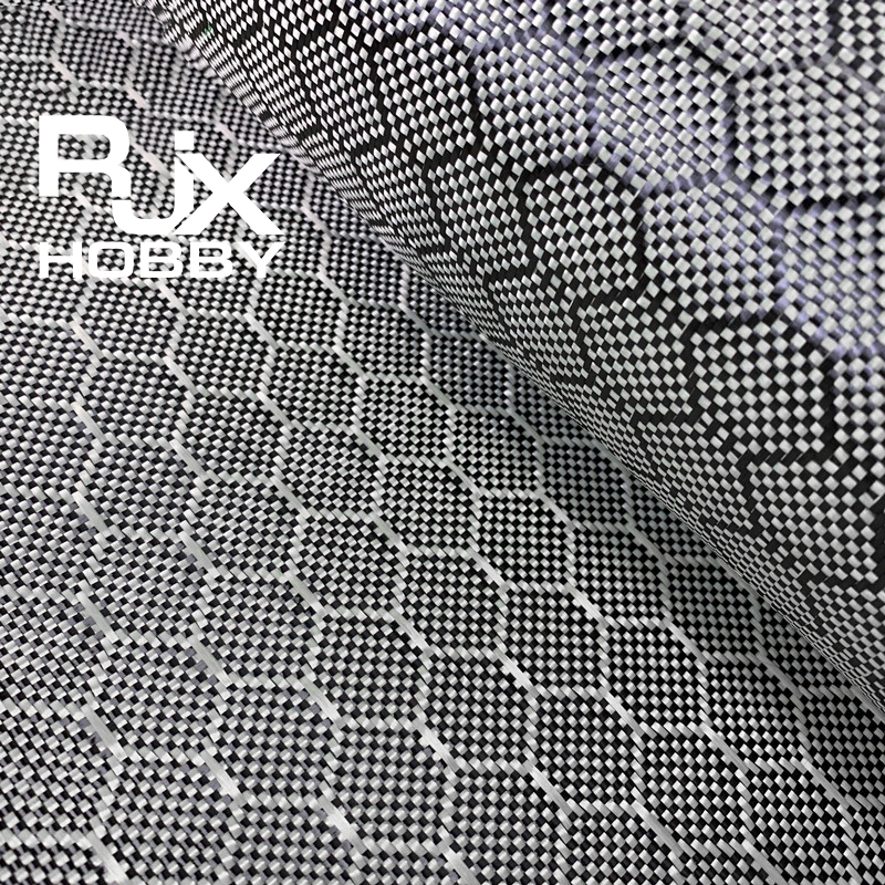 RJX 3K 240g 0.30mm Aramid Honeycomb Fabric football grain carbon fiber cloth