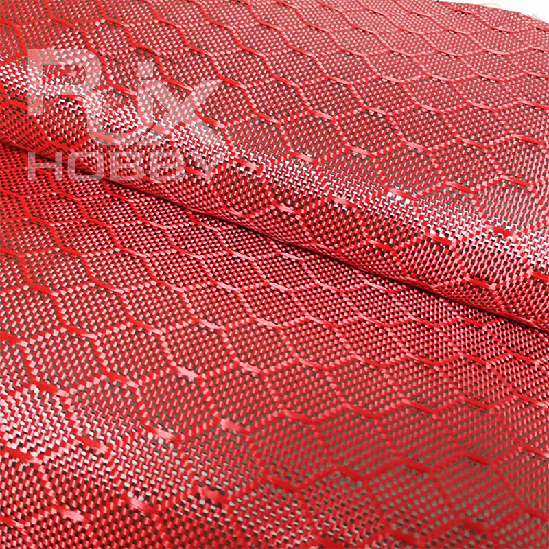 RJX 3K 240g 0.30mm Aramid Honeycomb Fabric football grain carbon fiber cloth