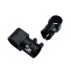 RJX 1pcs Landing Gear Aluminum Alloy Tee Tripod 20 to 20mm / 25m to 25mm Carbon Fiber Tube Connector For Agriculture Drone UAV