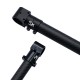 RJX 1pcs Landing Gear Aluminum Alloy Tee Tripod 20 to 20mm / 25m to 25mm Carbon Fiber Tube Connector For Agriculture Drone UAV
