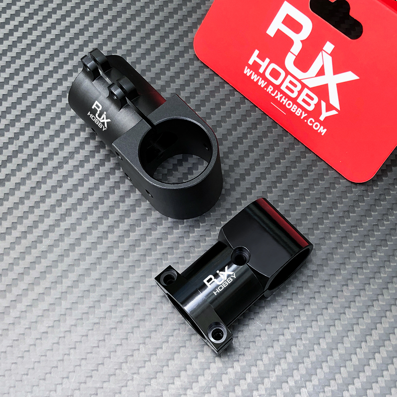 RJX 1pcs Landing Gear Aluminum Alloy Tee Tripod 20 to 20mm / 25m to 25mm Carbon Fiber Tube Connector For Agriculture Drone UAV
