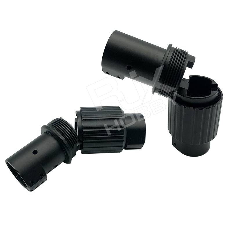 RJX 1PCS 30mm/35mm/40mm/45mm Folding Arm Carbon Tube Connector Clip Self-lock Folding Rack Parts for RC Agriculture UAV Drone