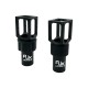 RJX 1pcs 30mm Aluminum CNC Folding Piece Arm Pipe Clamp Folding Pipe Holder Parts for Plant Agriculture UAV Drone Machine Arm