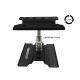 RJX Repair Station Shunting Display Work Stand Platform for 1/10 1/8 TRX4 Defender G63 Bronco SCX10 Wraith RC Car Accessories