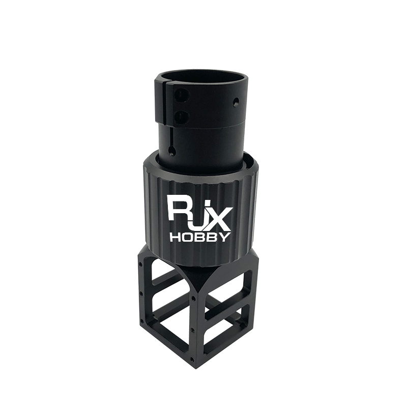 RJXHOBBY 1pcs 40mm Folding down Arm Pipe Clamp Folding Pipe Holder Parts for Plant Agriculture UAV Drone Machine Arm