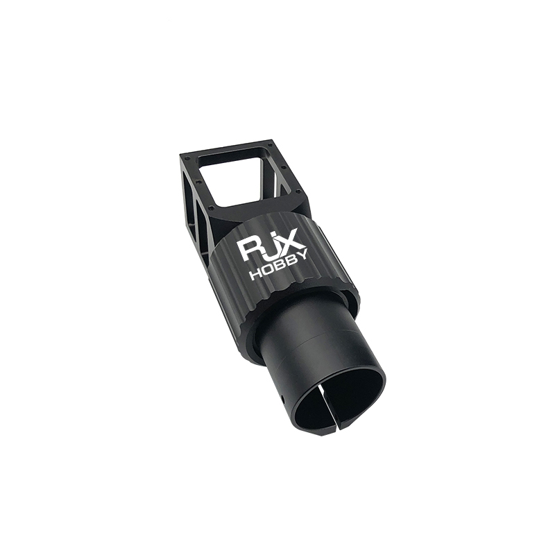 RJXHOBBY 1pcs 40mm Folding down Arm Pipe Clamp Folding Pipe Holder Parts for Plant Agriculture UAV Drone Machine Arm