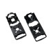 RJX 1pcs 20mm 22mm 25mm Carbon Tube Metal Aluminium Alloy Motor Mount Seat for DIY Quadcopter Frame Kit Parts Accessories