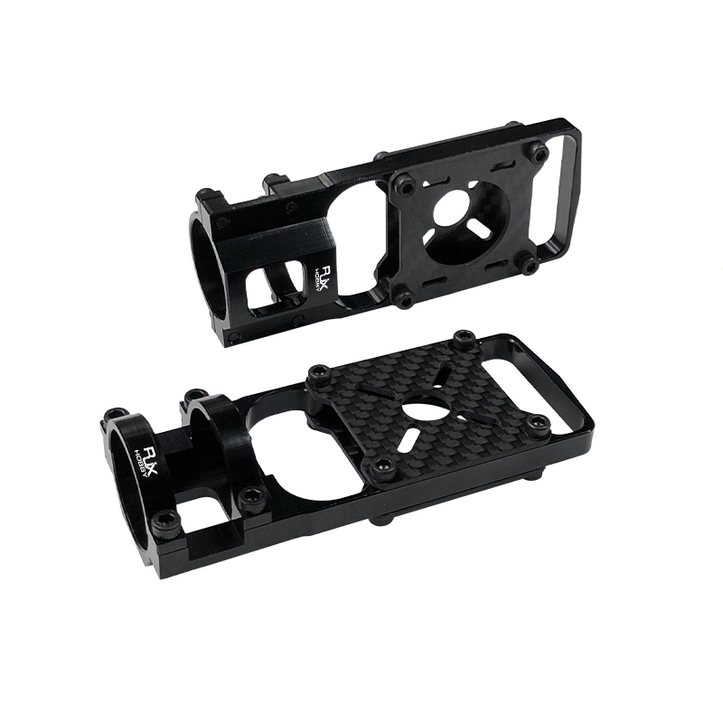 RJX 1pcs 20mm 22mm 25mm Carbon Tube Metal Aluminium Alloy Motor Mount Seat for DIY Quadcopter Frame Kit Parts Accessories