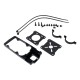 RJX 1pcs 20mm 22mm 25mm Carbon Tube Metal Aluminium Alloy Motor Mount Seat for DIY Quadcopter Frame Kit Parts Accessories