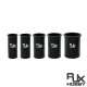 RJXHOBBY 5pcs OD14/16/18/20/23/28mm Carbon Fiber Pipe Lining Aluminum Inner Protector Sleeve Ring Parts for RC Landing Gear