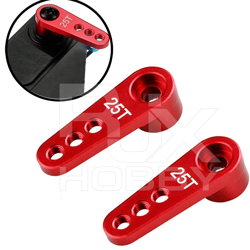 RJXHOBBY 3pcs 25T Servo Arm Horn for RC
