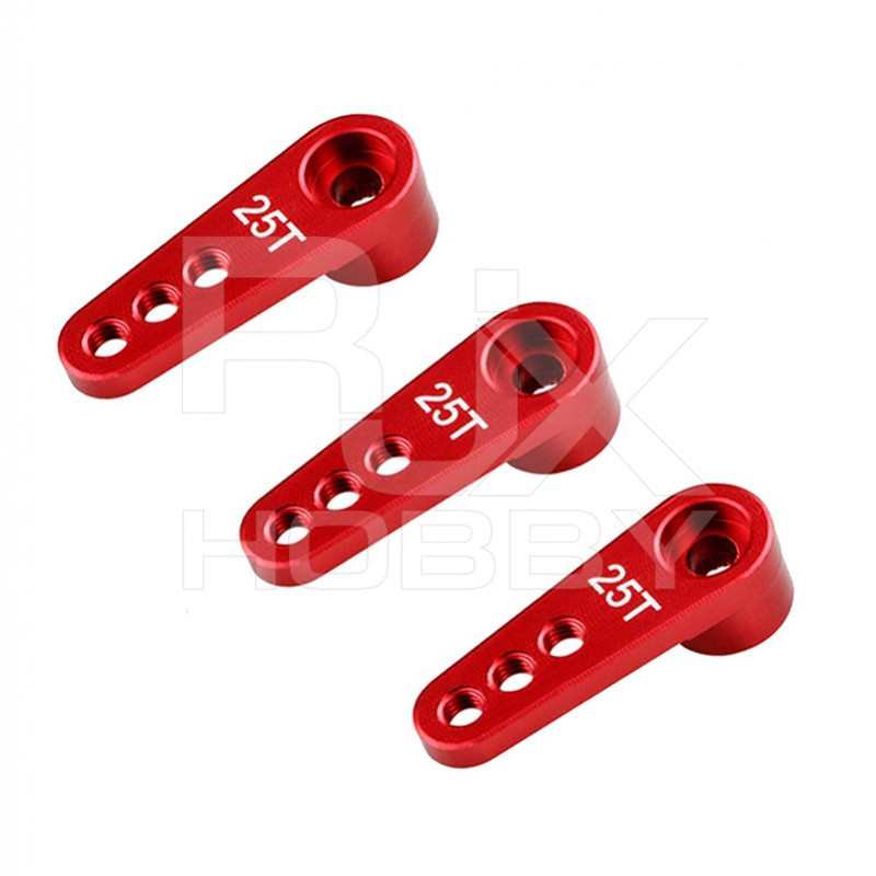 RJXHOBBY 3pcs 25T Servo Arm Horn for RC